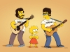 THE SIMPSONS: While Bart and Homer accompany Krusty to accept his Nobel Peace Prize, Marge surprises Lisa with a week-long retreat at performing arts camp where she is greeted by her artsy counselors (guest voices Jemaine Clement and Bret McKenzie of "Flight of the Conchords", pictured) in the "Elementary School Musical" season premiere episode  of THE SIMPSONS airing Sunday, Sept. 26 (8:00-8:30 PM ET/PT) on FOX.  THE SIMPSONS Â© and â�¢ 2010 TTCFFC ALL RIGHTS RESERVED.