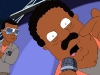 THE CLEVELAND SHOW: Cleveland becomes Kenny's (guest star Kanye West) mentor to help him start his rap career in the second season premiere episode "Harder, Better,  Faster, Browner" airing Sunday, Sept. 26 (8:30-9:00 PM ET/PT) on THE CLEVELAND SHOW on FOX.  THE CLEVELAND SHOW ™ and © 2010 TTCFFC ALL RIGHTS RESERVED.
