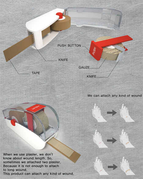 Concept: Customized Band-Aid machine | experience it all.