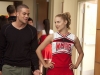 GLEE: Puck (Mark Salling, L) tries to get Quinn's (Dianna Agron, R) attention in "Audition," the season  premiere episode of GLEE airing Tuesday, Sept. 21 (8:00-9:00 PM ET/PT) on FOX. Also pictured: ©2010 Fox Broadcasting Co. Cr: Adam Rose/FOX