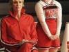 GLEE: Sue (Jane Lynch, L) and Becky (Lauren Potter, R) watch cheer practice in a special episode of GLEE airing after SUPER BOWL XLV on Sunday, Feb. 6 (approx. 10:30-11:30 PM ET; approx. 7:30-8:30 PM PT) on FOX.  ©2011 Fox Broadcasting Co. Cr: Michael Yarish/FOX